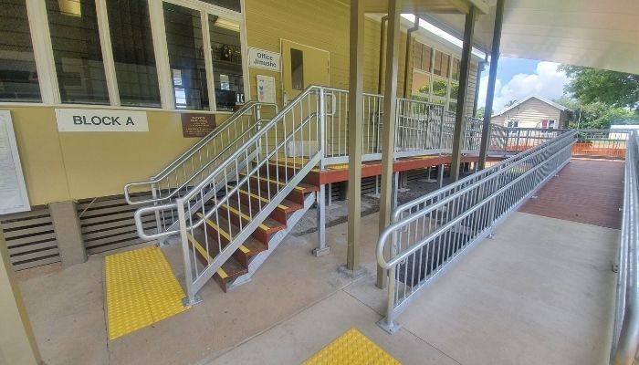 Bluewater school disabled access ramp townsville builder