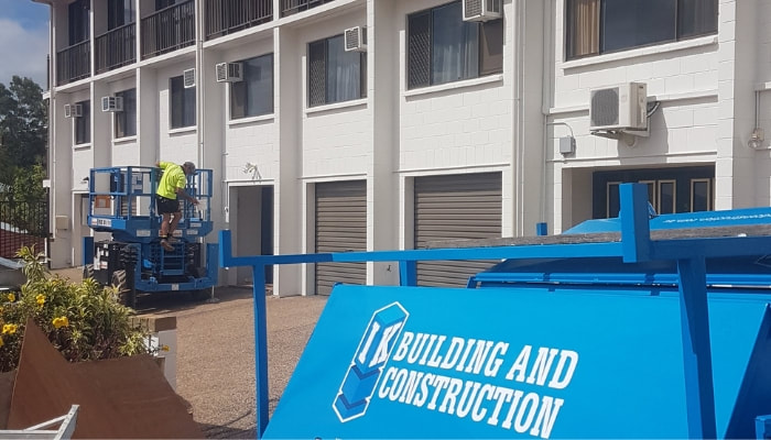 Fresh coat of paint for units in Townsville